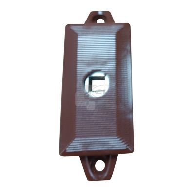 Serrure de placard 3 points avec carré